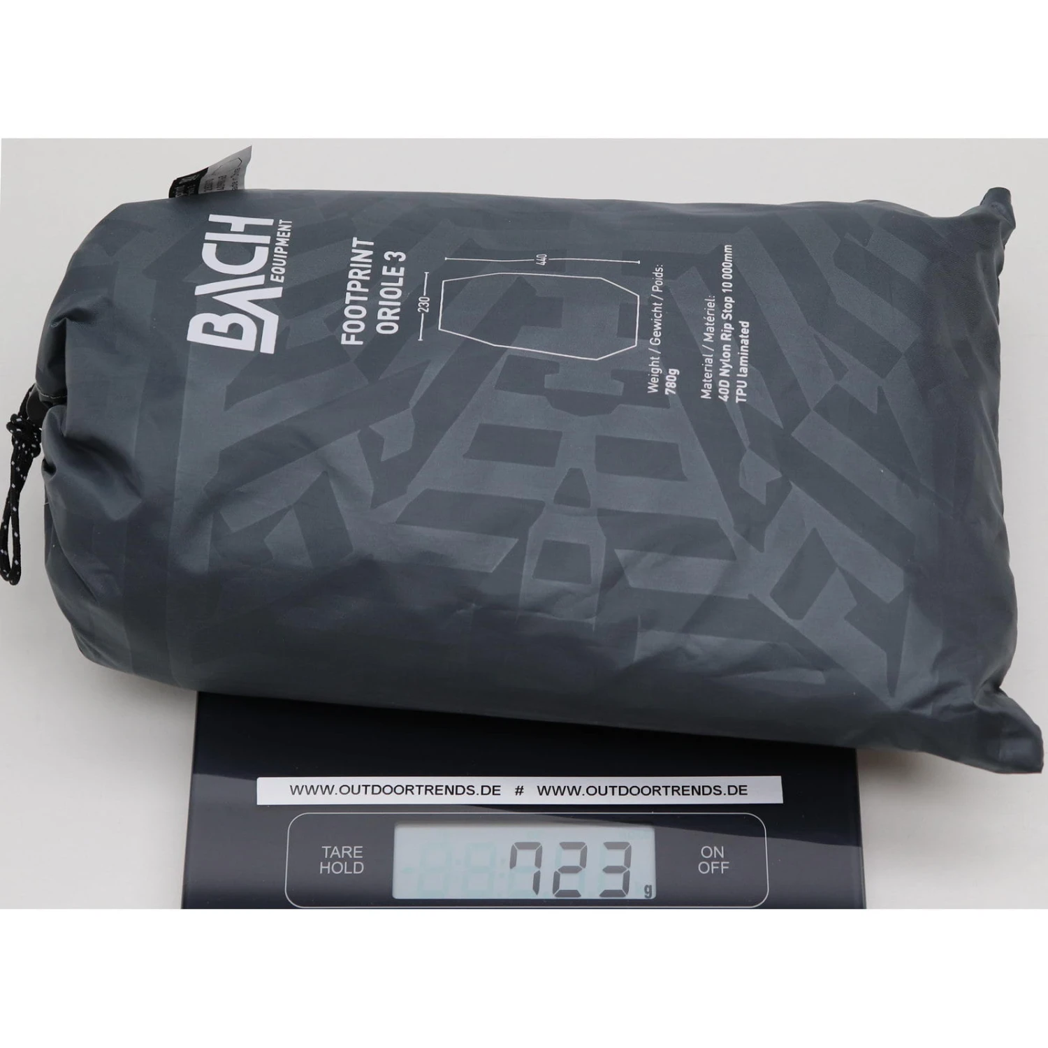 BACH Oriole 3 Footprint - Zeltunterlage 2 BACH Oriole 3 Footprint - Zeltunterlage – Bild 2
