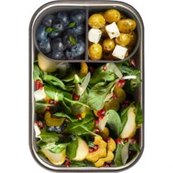 Black+blum Stainless Steel Sandwich Box 1,25 Liter - Edelstahl-Proviantdose -CampTraum Verkäufe black blum stainless steel sandwich box 1 25 liter edelstahl proviantdose bbl bam sb l003 5