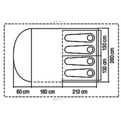 Coleman Oak Canyon 4 Personen - Familienzelt -CampTraum Verkäufe coleman oak canyon 4 personen familienzelt rl 169955 2