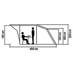 Coleman Oak Canyon 4 Personen - Familienzelt -CampTraum Verkäufe coleman oak canyon 4 personen familienzelt rl 169955 3