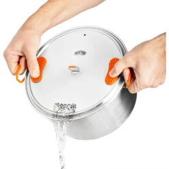 GSI Galcier Stainless Base Camper Large Set - Kochset -CampTraum Verkäufe gsi galcier stainless base camper large set kochset 68184 0