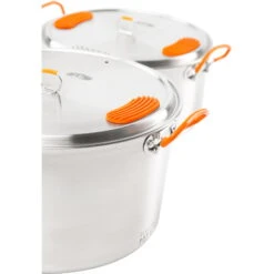 GSI Galcier Stainless Base Camper Large Set - Kochset -CampTraum Verkäufe gsi galcier stainless base camper large set kochset 68184 5