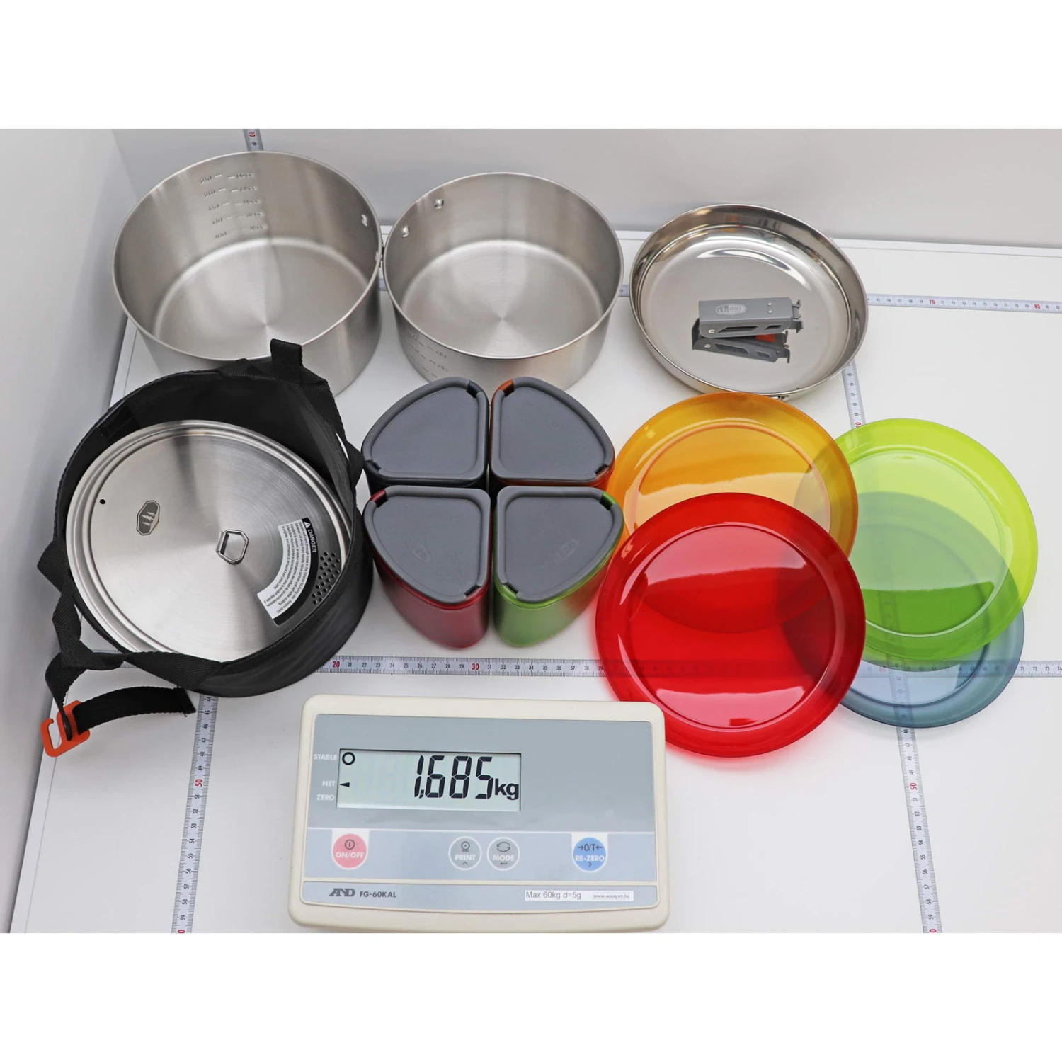 GSI Glacier Stainless Camper - Edelstahl-Kochset 3 GSI Glacier Stainless Camper - Edelstahl-Kochset – Bild 3