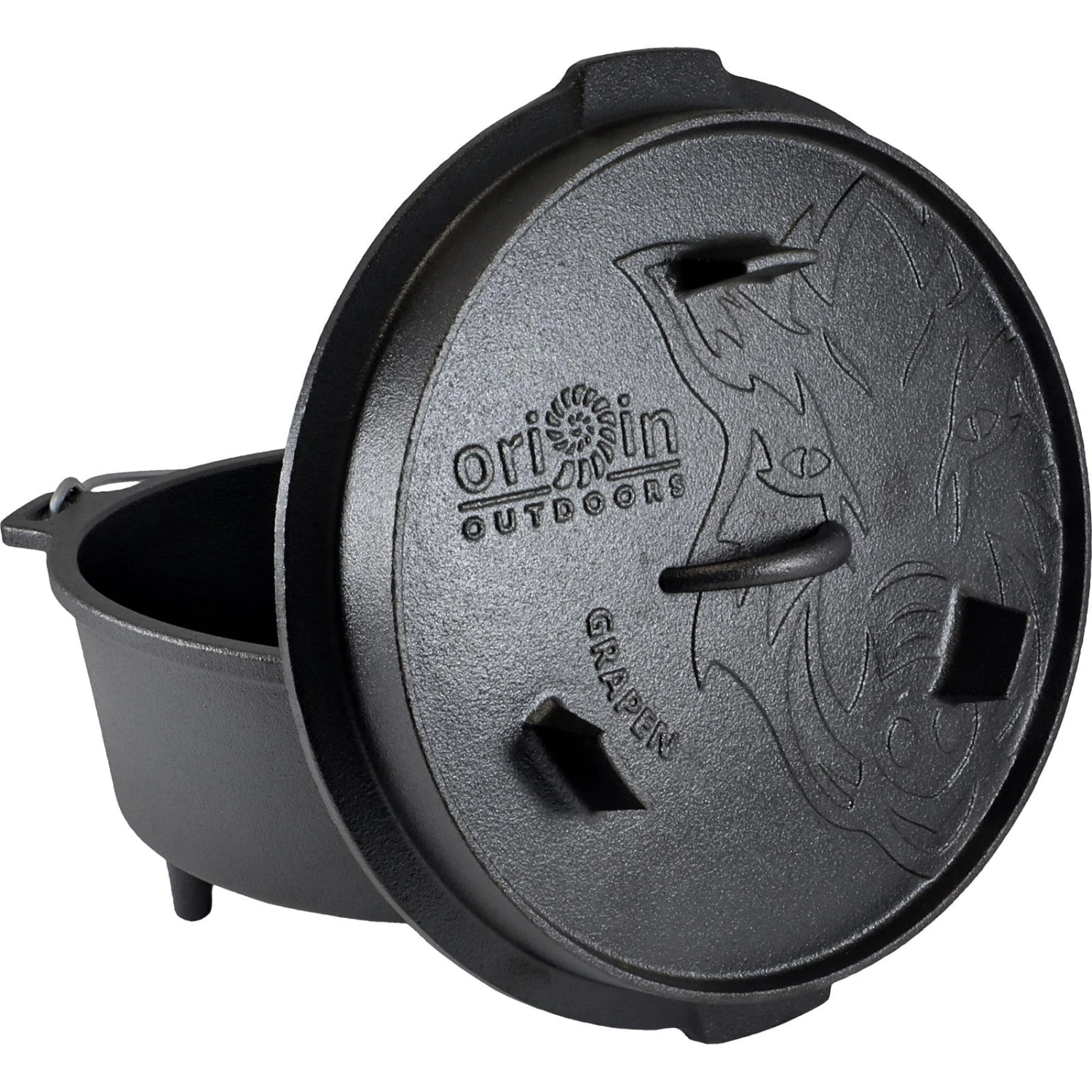 Origin Outdoors Grapen 12 - Feuertopf 2 Origin Outdoors Grapen 12 - Feuertopf – Bild 2