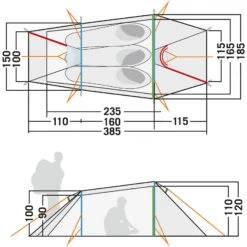 Tatonka Gargia 3 - Drei-Personen-Zelt 13 Tatonka Gargia 3 - Drei-Personen-Zelt -CampTraum Verkäufe tatonka gargia 3 drei personen zelt stone grey olive tat 2604 332 2