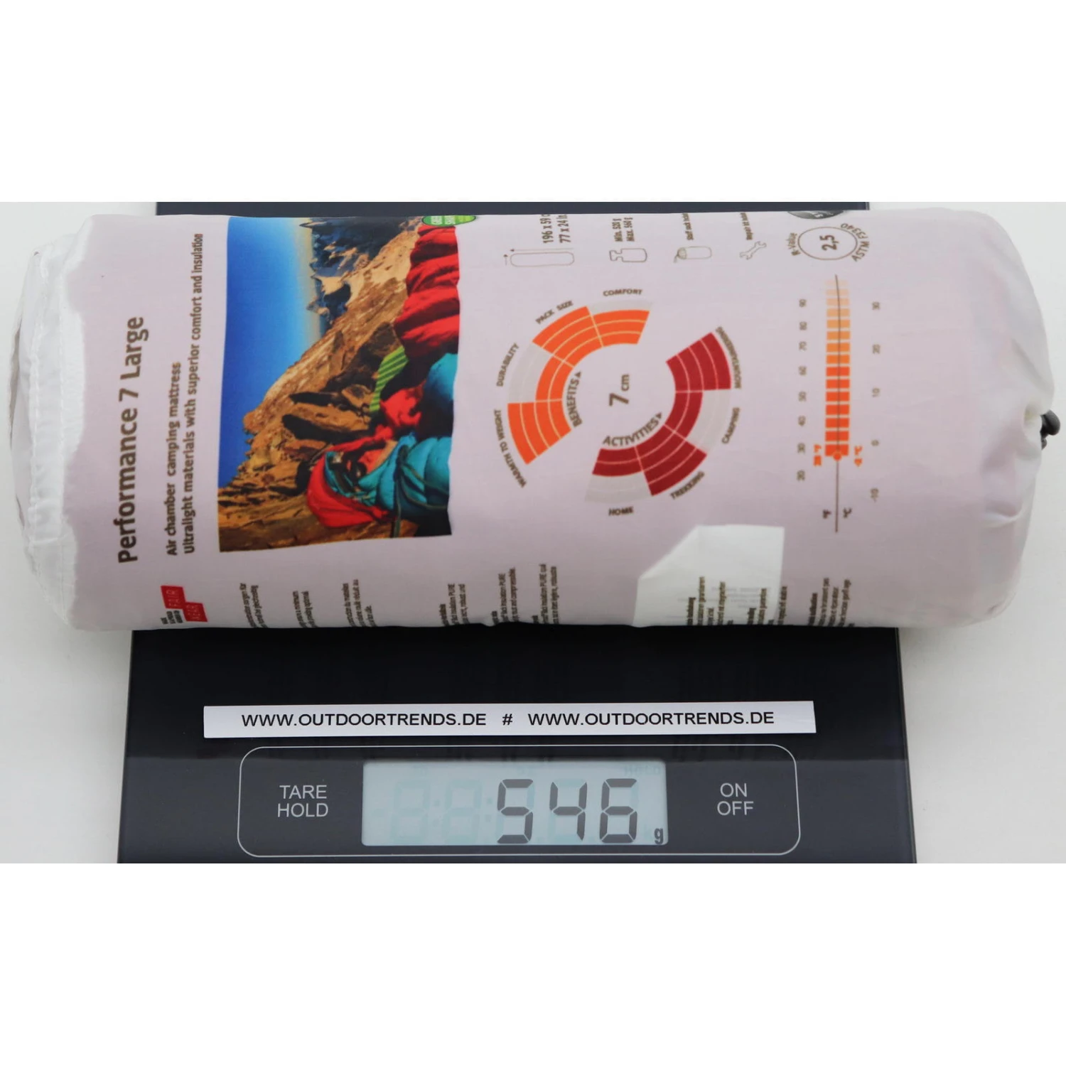 VAUDE Performance 7 - Iso-Luftmatratze 5 VAUDE Performance 7 - Iso-Luftmatratze – Bild 5